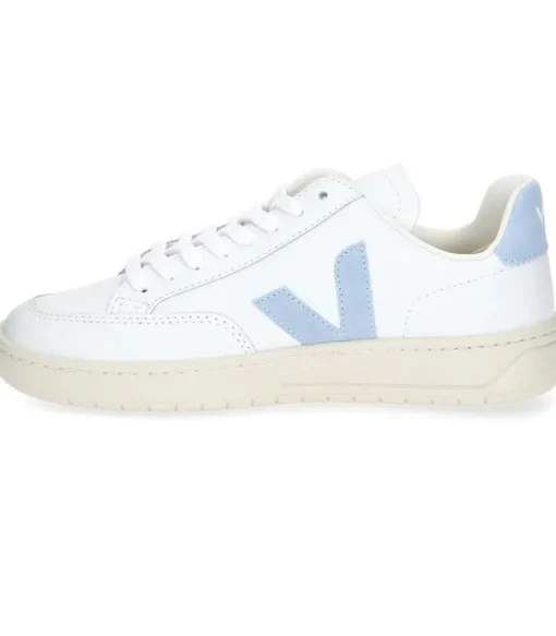 Baskets V-12 Leather Extra-White/Steel