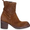 Boots Avec Empiecements En Cuir Suede Sughero