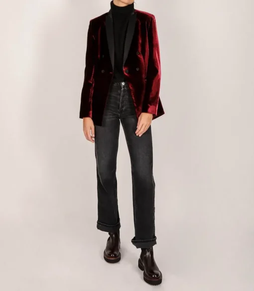 Boots Chelsea Monastero En Cuir Bordeaux