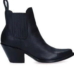 Boots Estudio Black Leather