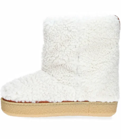 Boots Frieze Ecru