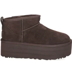 Bottines Classic Ultra Mini Plateforme Burnt Cedar