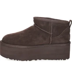 Bottines Classic Ultra Mini Plateforme Burnt Cedar