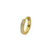 Boucle D'Oreille Creole Multi Diamants