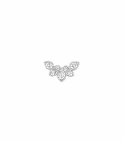 Boucle D'Oreille Nude Or Blanc Et Diamants
