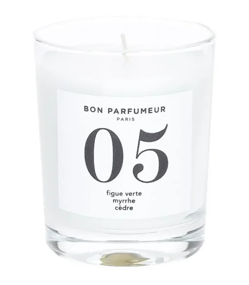 Bougie Parfumee 05 Figue Verte, Myrrhe Et Cedre