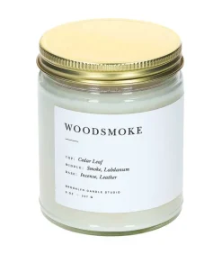 Bougie Vegetale Parfumee Minimalist Woodsmoke