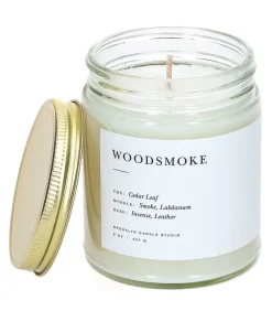 Bougie Vegetale Parfumee Minimalist Woodsmoke