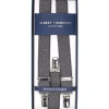 Bretelles Elastic Clip A Motif Gris