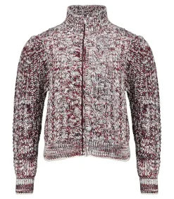 Cardigan Romane Burgundy