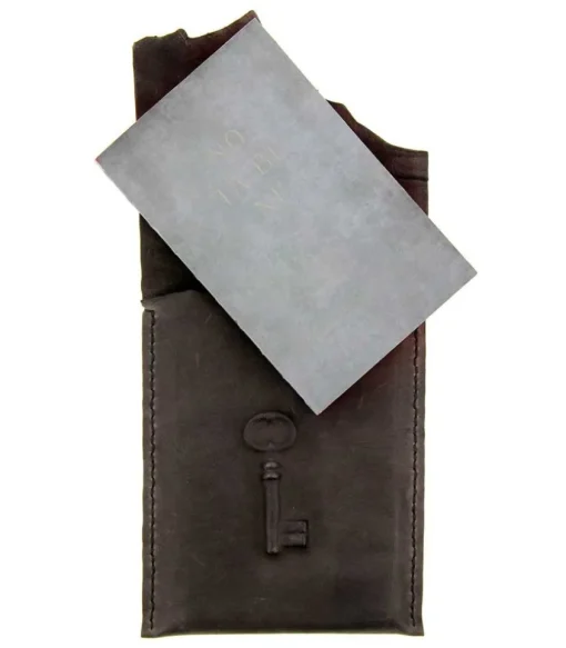 Carnet De Notes Et Pochette En Cuir "Leather Cluster Key"