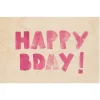 Carte Happy Bday Rose