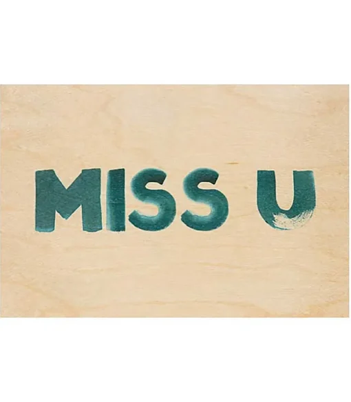 Carte Miss U