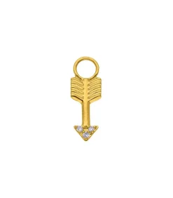 Charm Fleche Diamants