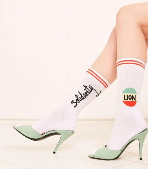 Chaussettes Lion En Coton