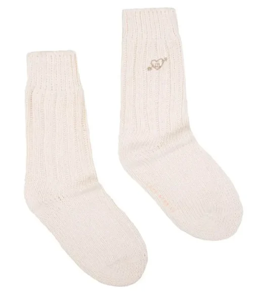 Chaussettes Rib Socks Off White