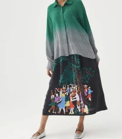 Chemise Greta Vert