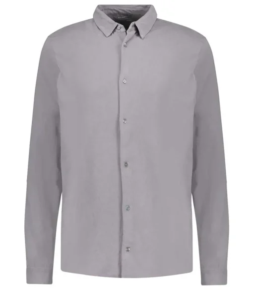 Chemise Homme A Manches Longues Tourterelle
