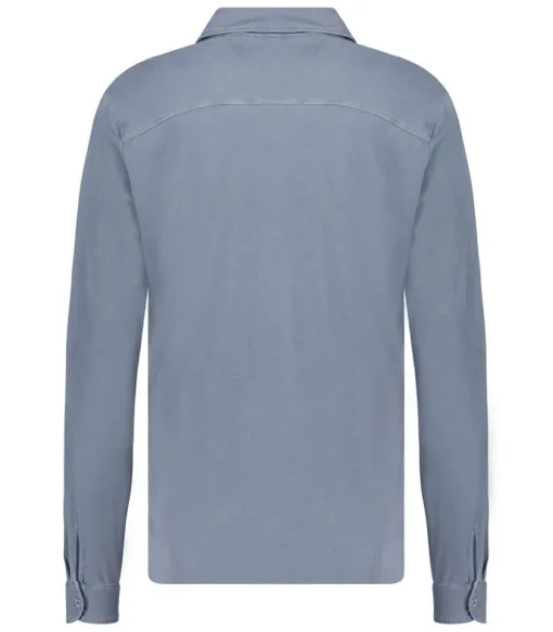 Chemise Manches Longues Homme Blue Denim