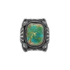 Chevaliere Gravee Turquoise Arizona