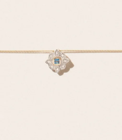 Collier Bettina London Blue Topaz