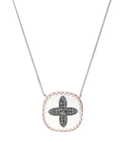 Collier Bowie Blanc Et Diamants