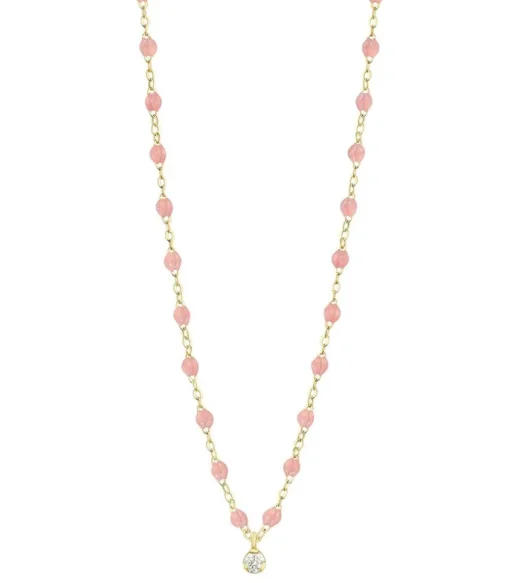 Collier Gigi Supreme 1 Diamant Or Jaune 42 Cm