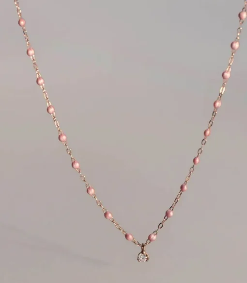 Collier Gigi Supreme 1 Diamant Or Jaune 42 Cm