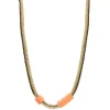 Collier Hibiscus Orange X Jane De Boy