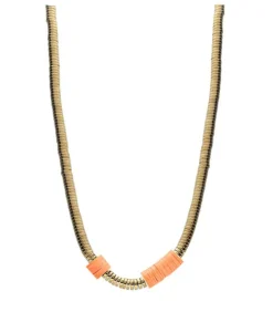 Collier Hibiscus Orange X Jane De Boy