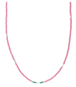 Collier Miyuki Rose