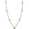 Collier Precieux Vert D'Eau