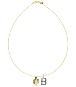 Collier Tour De Cou Lettre Cactus