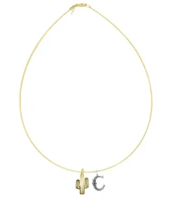 Collier Tour De Cou Lettre Cactus