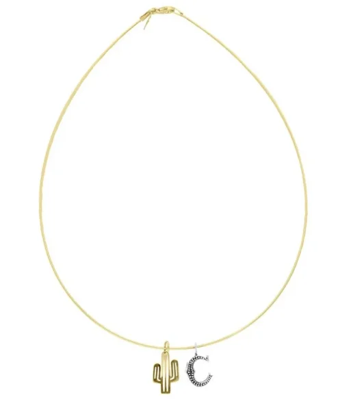 Collier Tour De Cou Lettre Cactus
