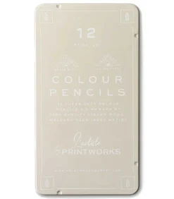 12 Crayons De Couleur Classiques