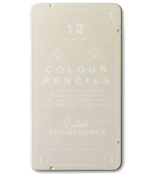 12 Crayons De Couleur Classiques