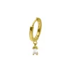 Creole Or Jaune Diamant Baguette