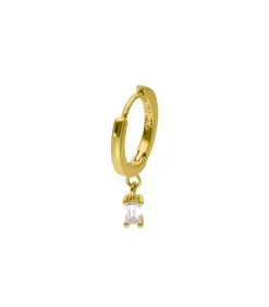 Creole Or Jaune Diamant Baguette
