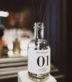 Diffuseur De Parfum D'intérieur 01 Basilic, Feuilles De Figuier Et Menthe 200 Ml