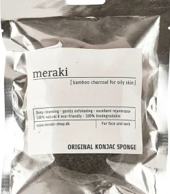 Eponge Konjac Au Charbon De Bambou