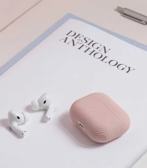 Etui En Silicone Texture Curve Case Pour Airpods Pro