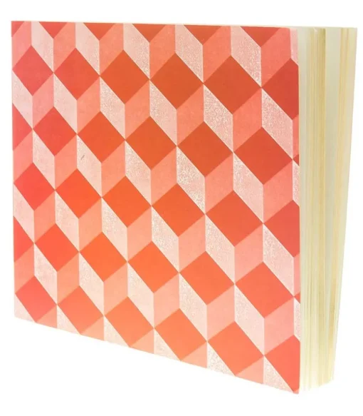 Grand Carnet De Notes "Cubes Geometriques"