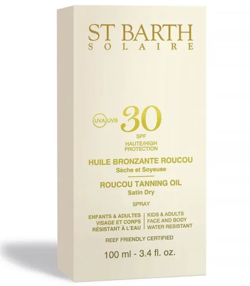 Huile De Roucou Bronzante Spf30