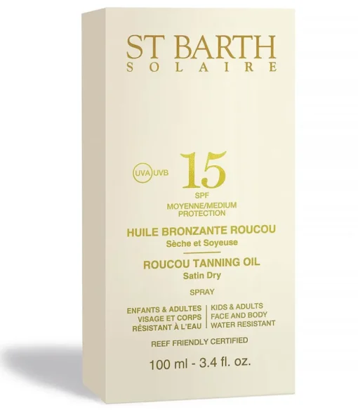 Huile De Roucou Bronzante Spf15