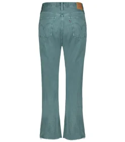 Jean 501® Crop Misty Silver Pine