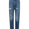 Jean 501® Original Destructed Dark Indigo