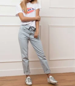 Jean Flip In Sky