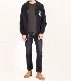Jean Homme Greenfield Dress Straight Dark Blue