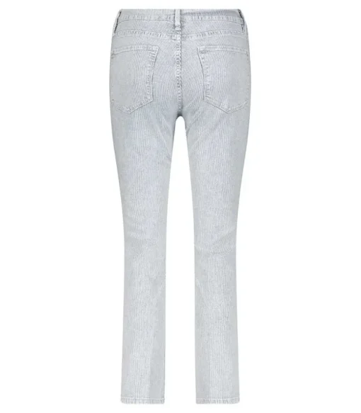 Jean Le High Straight Rayures